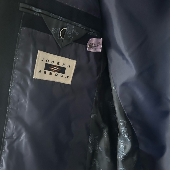 Joseph Abboud Modern Fit Coat, Blue - Picture 2 of 3